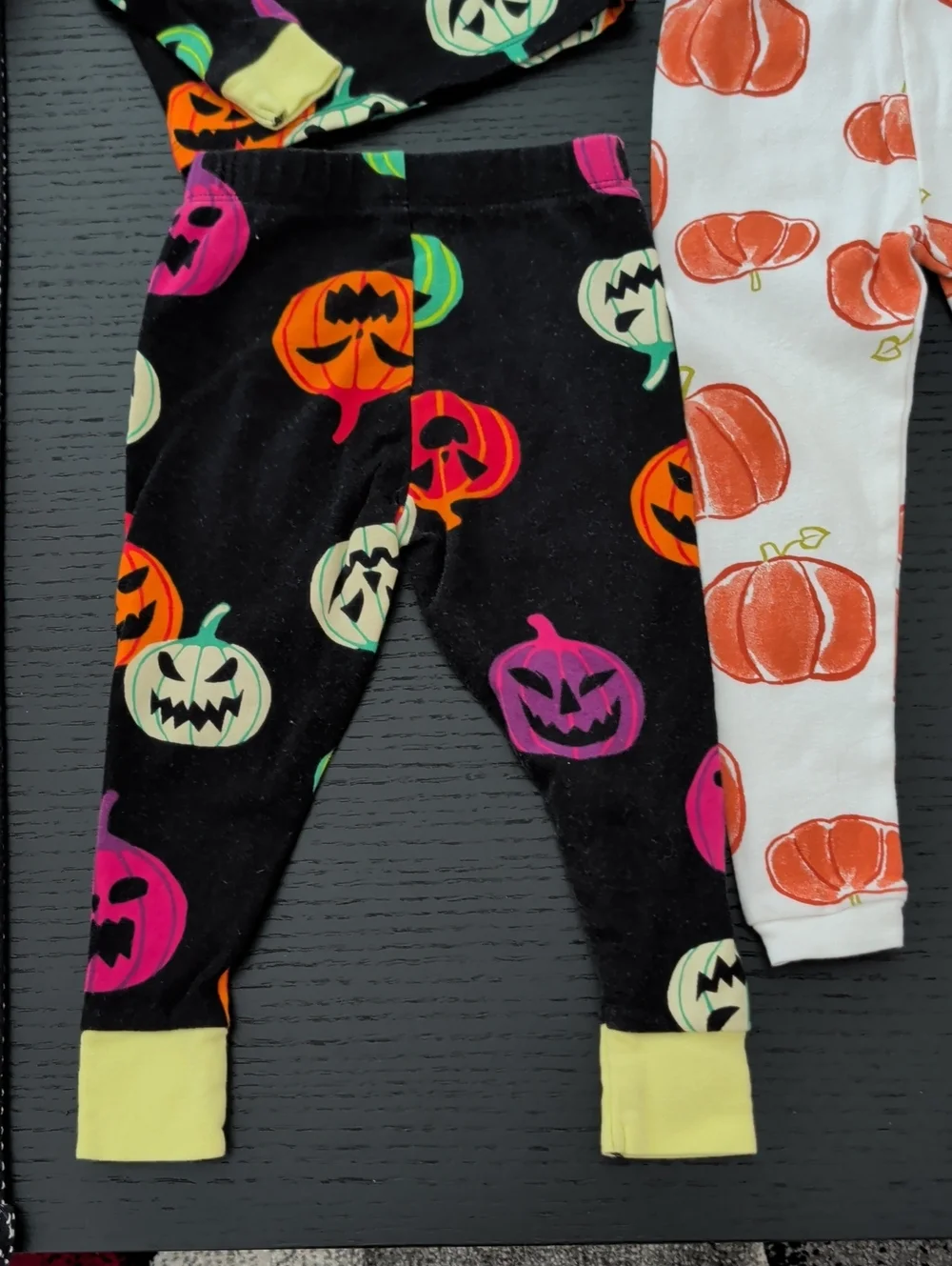 6 Piece Girl Toddler 2T Halloween Clothing Lot Pumpkins Glittery Ghost Candy